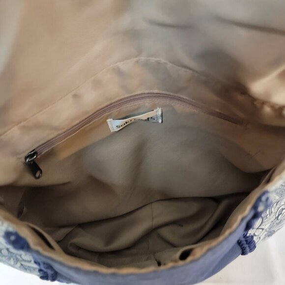 Sakroots Artist Circle Crossbody Bag - Denim and Cotton - Picture 10 of 13